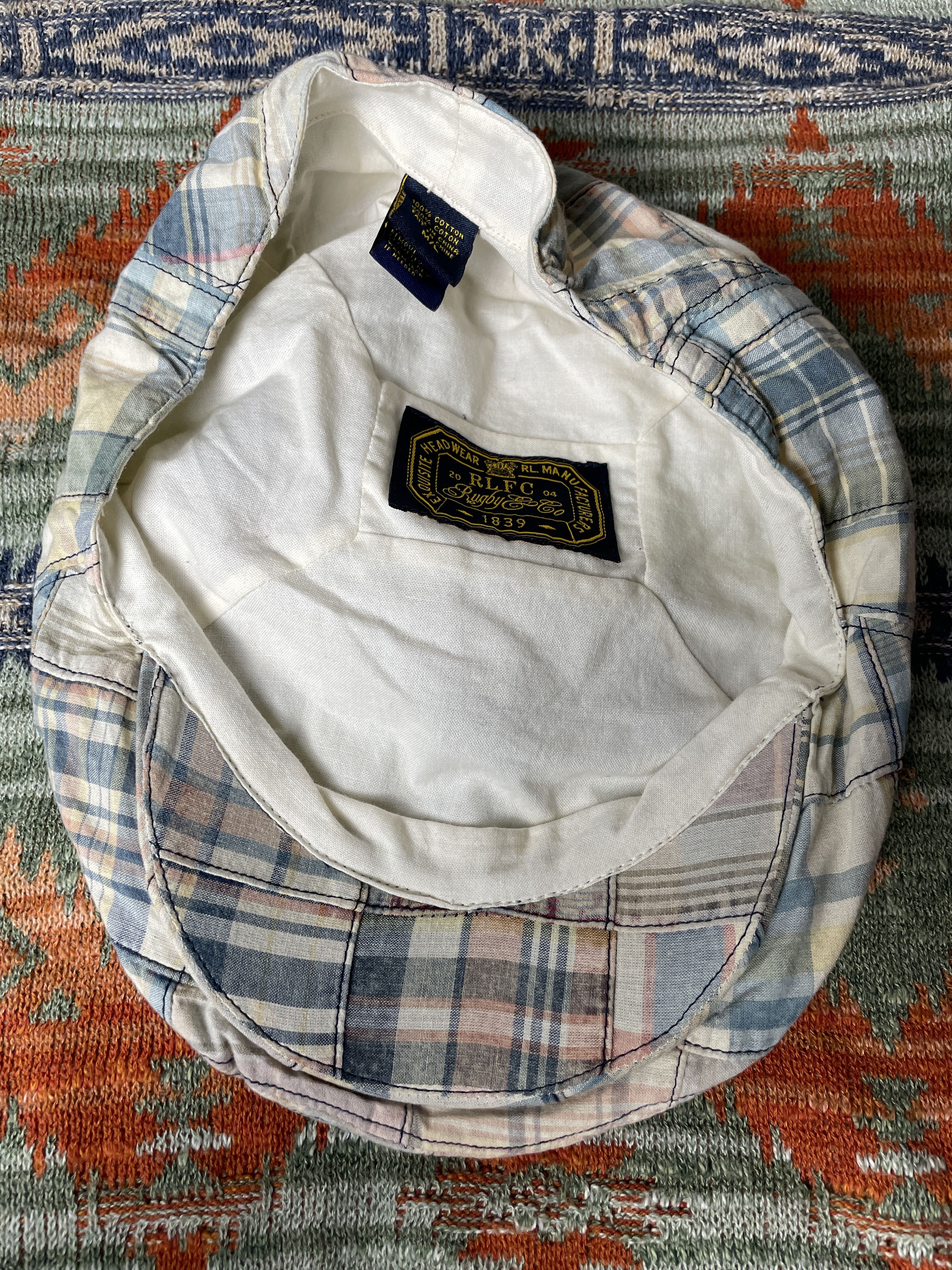 Ralph Lauren × Rugby Ralph Lauren Ralph Lauren rugby ducktail cap newsboy cap octagonal hat Size ONE SIZE - 5 Thumbnail