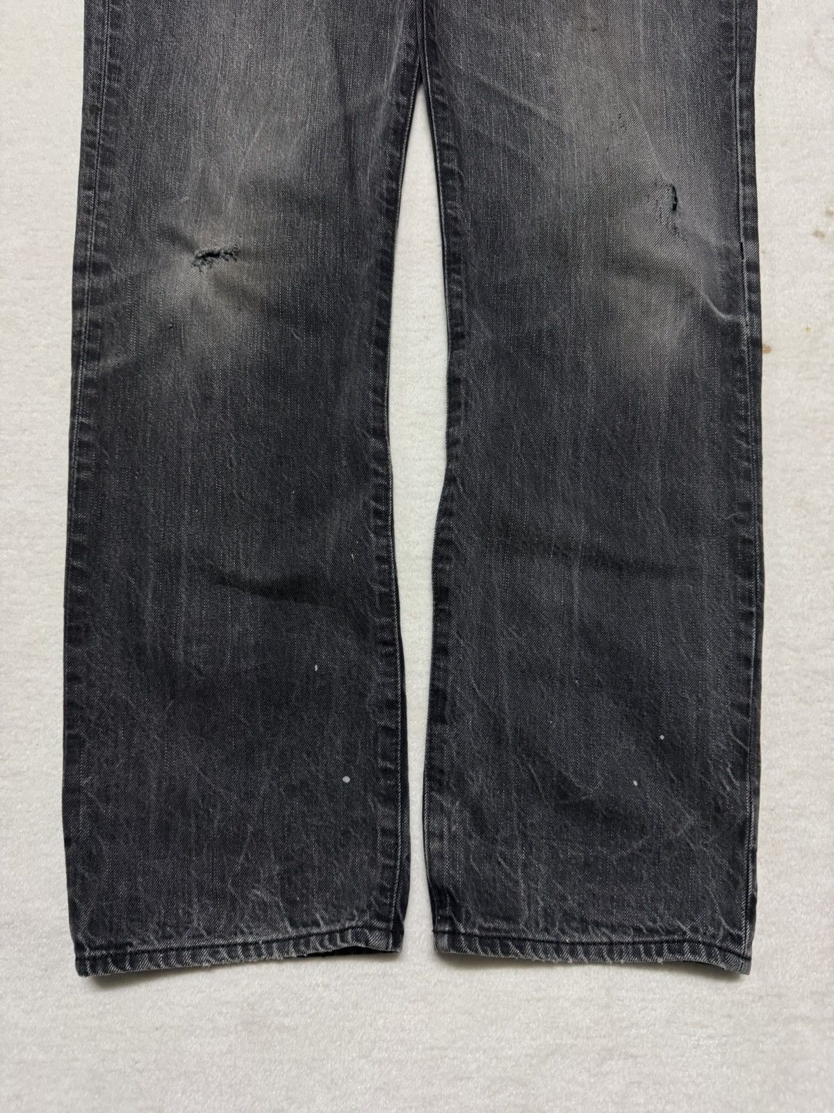 Japanese Brand VINTAGE 2000s GAP THRASHED SICK FADED DISTRESS STRAIGHT JEAN Size US 32 / EU 48 - 3 Thumbnail