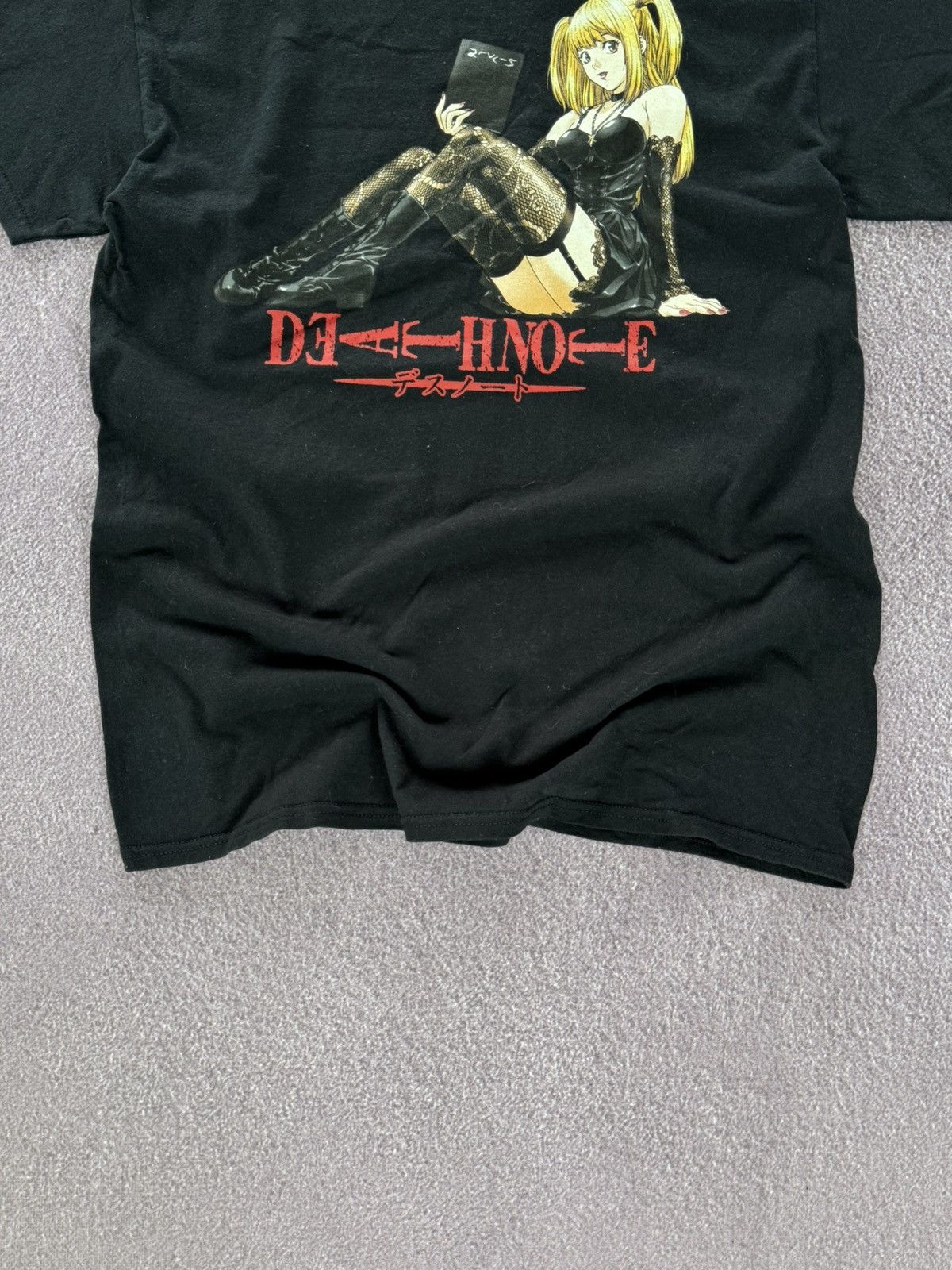 Anime Deathnote t shirt anime vintage Size US M / EU 48-50 / 2 - 3 Thumbnail