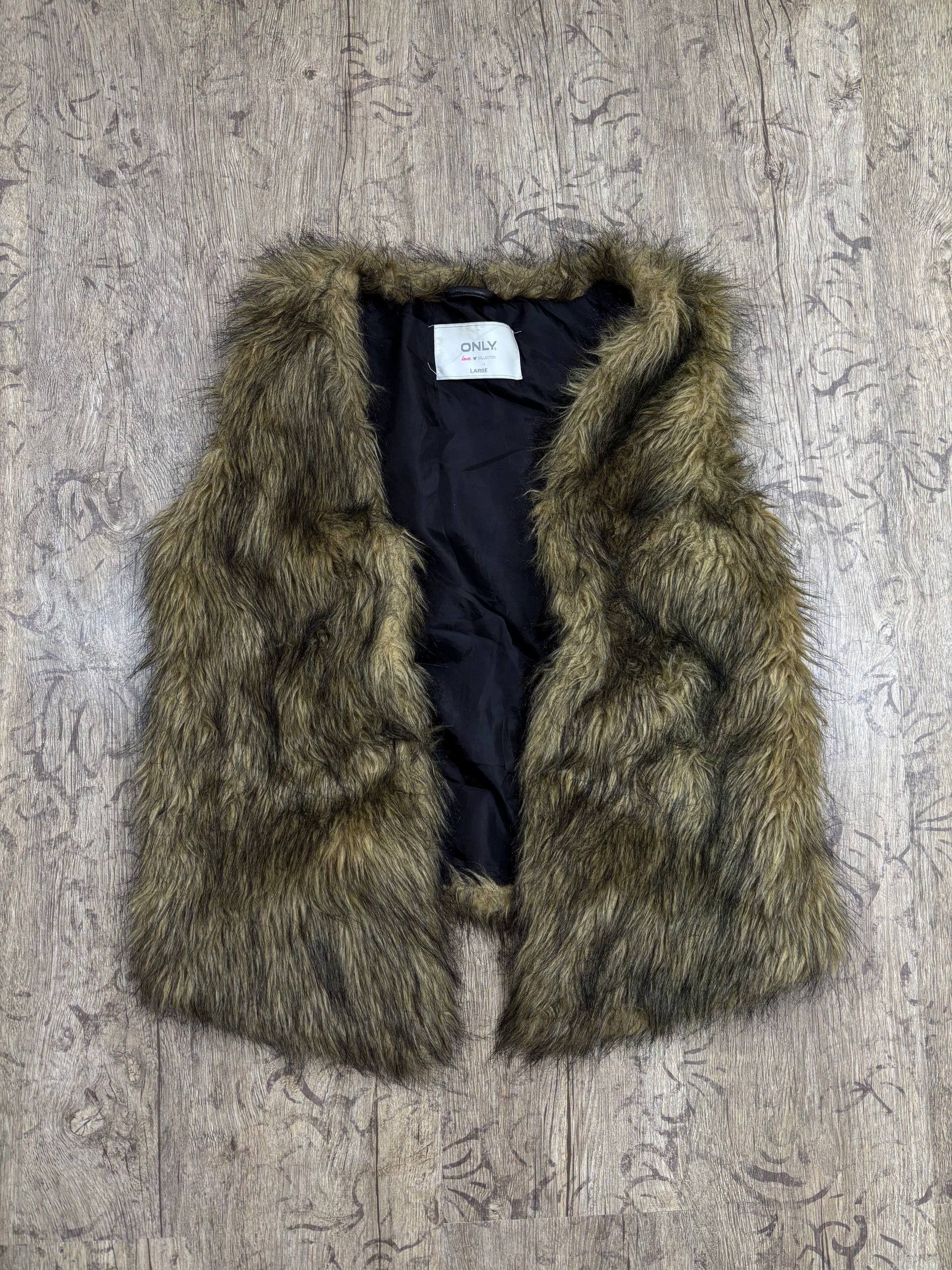 Hysteric Glamour Vintage Issey Miyake Yohji vibe FUR Fuzzy Avant Garde Vest Size M / US 6-8 / IT 42-44 - 2 Thumbnail