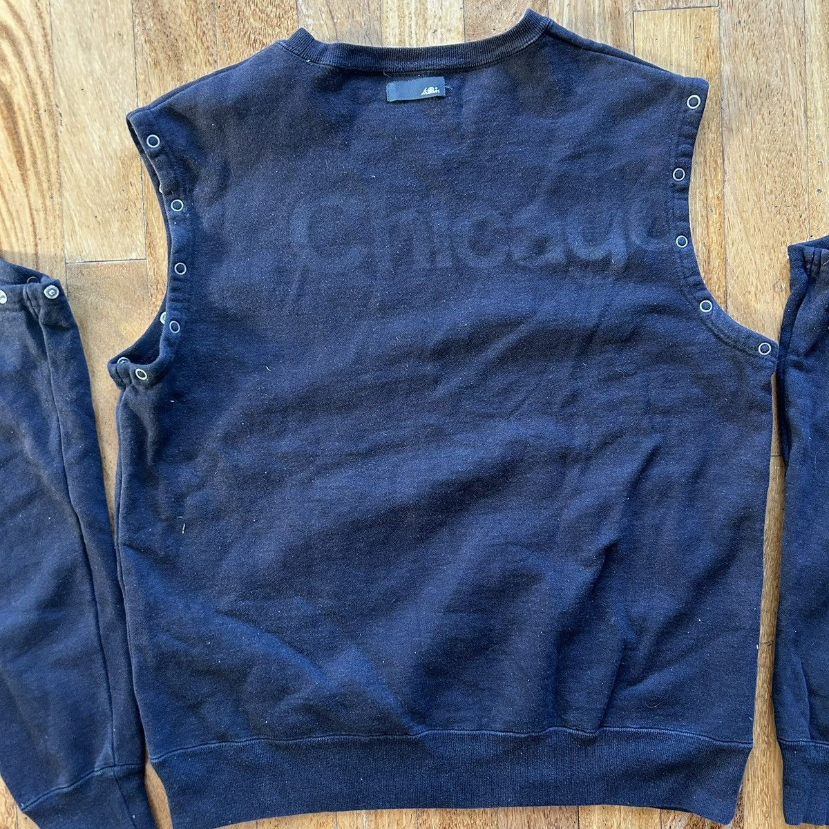 Lad Musician Lad Musician AW02 Prohouse detachable sleeves sweatshirt Size US S / EU 44-46 / 1 - 4 Thumbnail