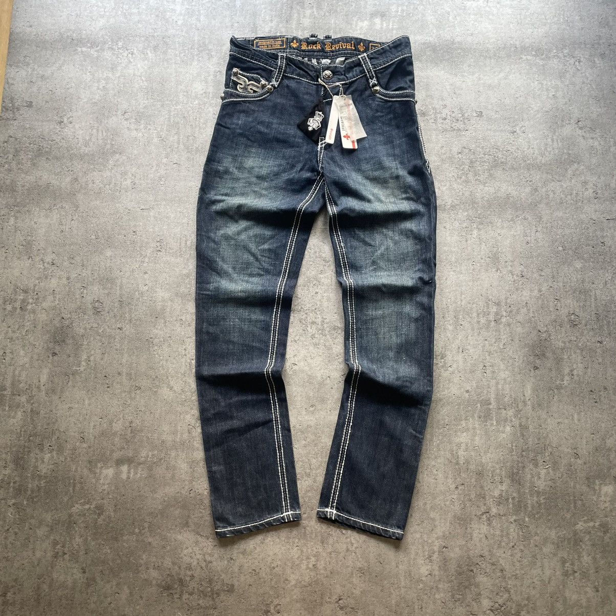 Rock Revival × Vintage NWT Rock Revival Dano Chrome Hearts Style Pants Size US 32 / EU 48 - 6 Thumbnail
