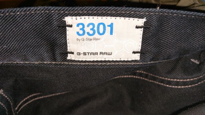 G-Star Stacked Mid Skinny Pants Semi Flared Alt Neo Denim Goth 32 Size US 32 / EU 48 - 6 Thumbnail