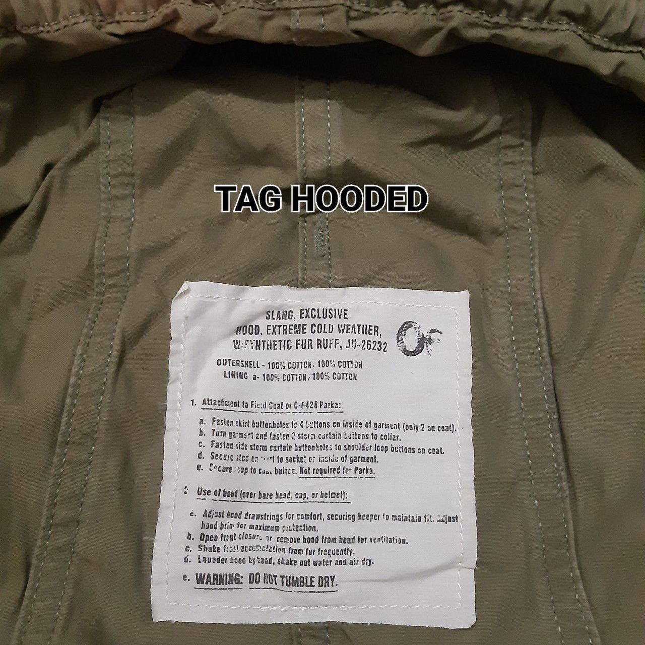 Vintage Vintage US Military M51 Parka Fishtail with Inner ymcl ky Size US L / EU 52-54 / 3 - 10 Thumbnail