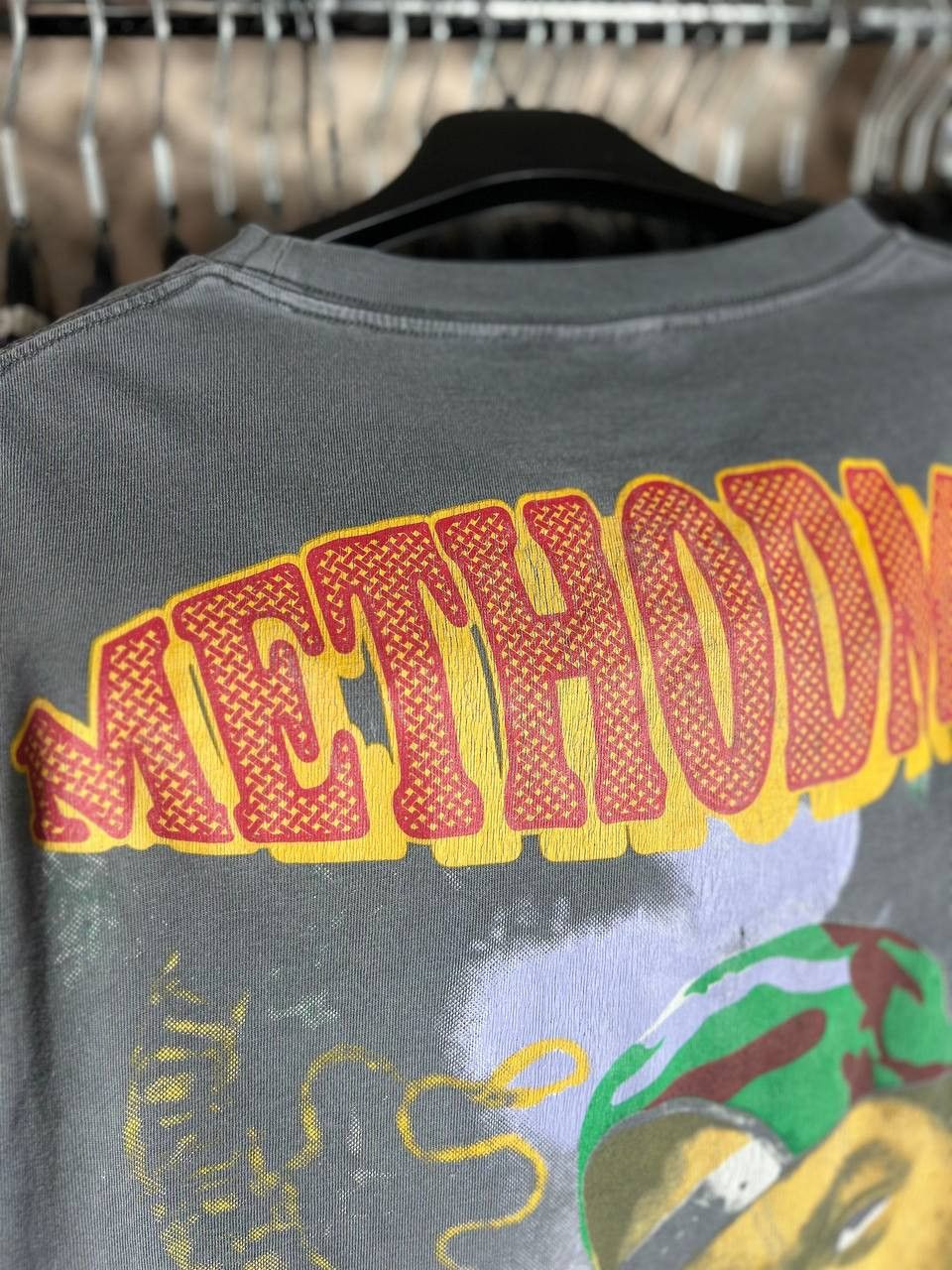 Vintage 90s Wu Tang “method Man Wu Wear Clothing Rap T-shirt