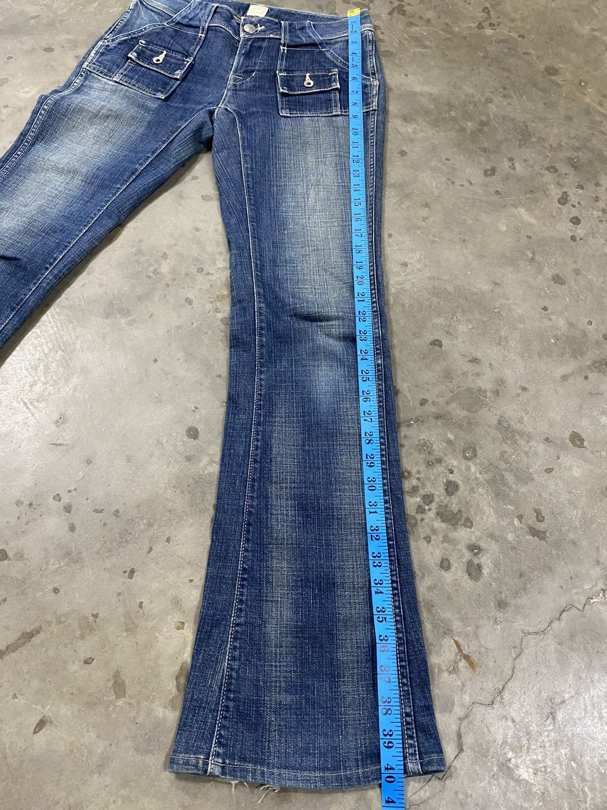 Edwin Flare Jeans Brappers by Edwin Mud Rusty Flared @319 Size US 27 - 16 Thumbnail