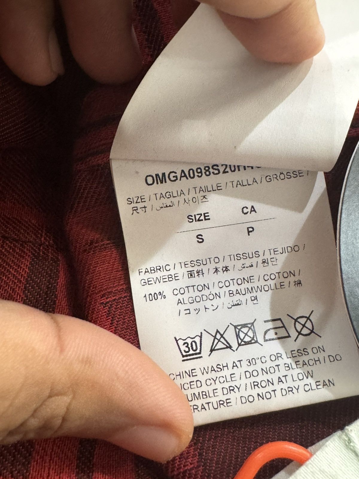 Off-White Off-white SS20 Arrows Flannel - Size US S / EU 44-46 / 1 - 6 Thumbnail