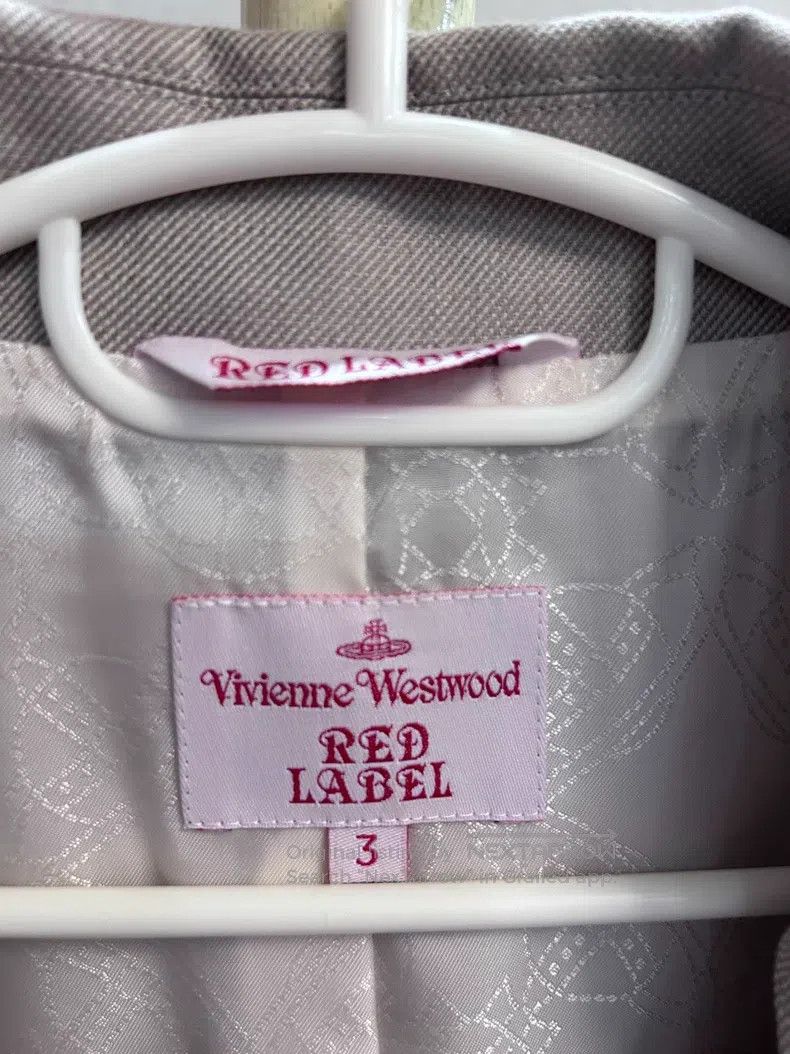 Vivienne Westwood Vivienne Westwood 3D Heart Collar Cotton Linen Jacket Size L / US 10 / IT 46 - 5 Thumbnail