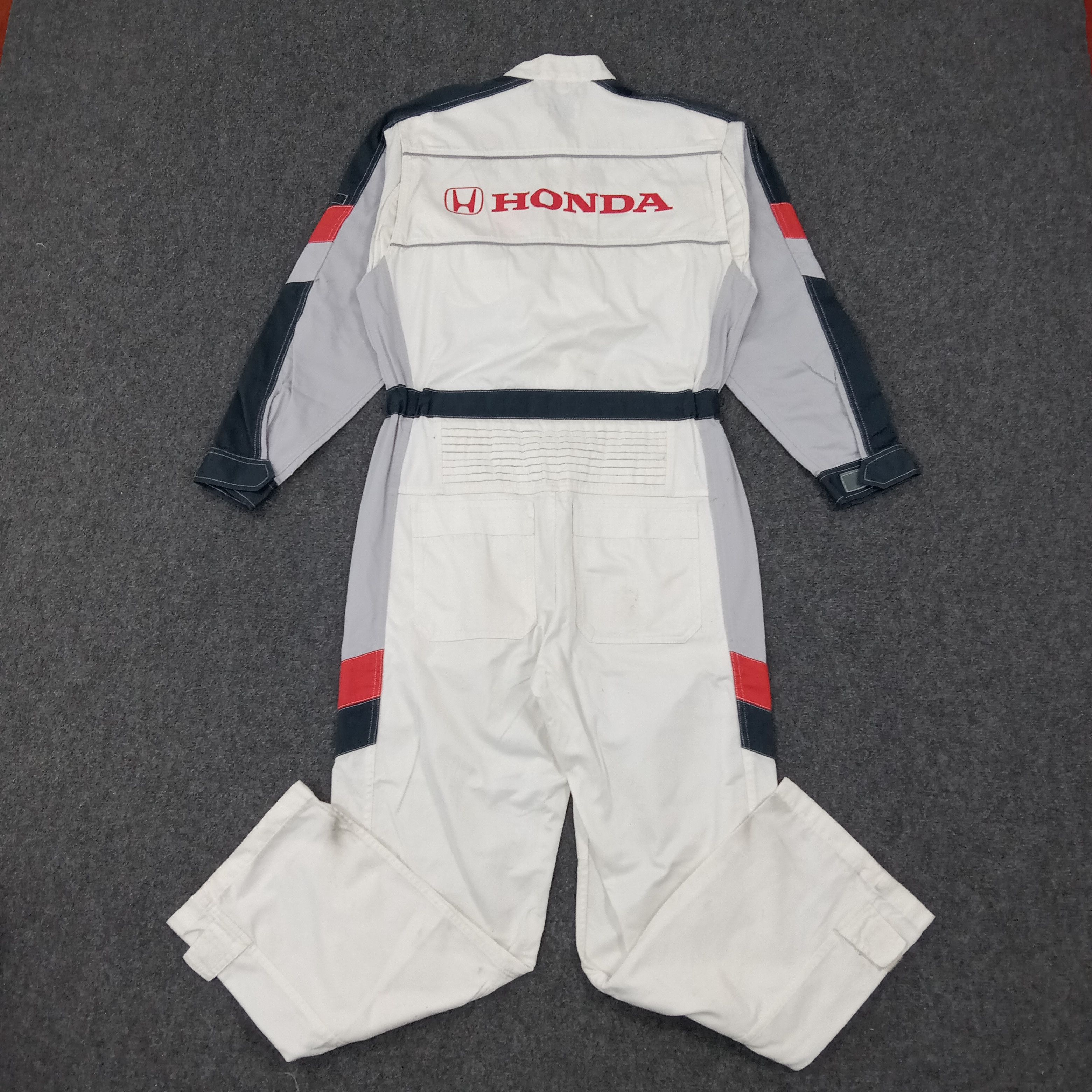 Honda × Vintage Honda Racing Team Japanese Worker Coverall Jacket Size US M / EU 48-50 / 2 - 1 Thumbnail