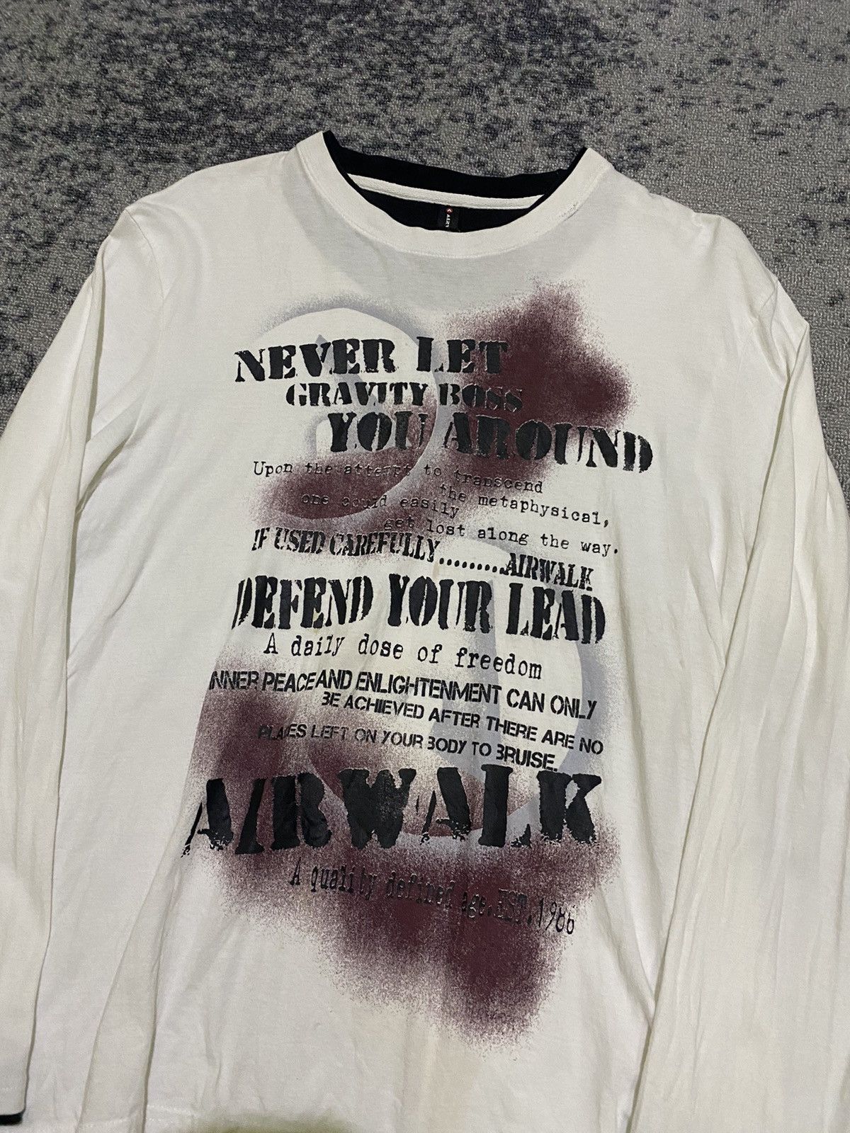 Hysteric Glamour Y2K Air Walk ifsixwasnine punk long sleeve Size US L / EU 52-54 / 3 - 2 Thumbnail