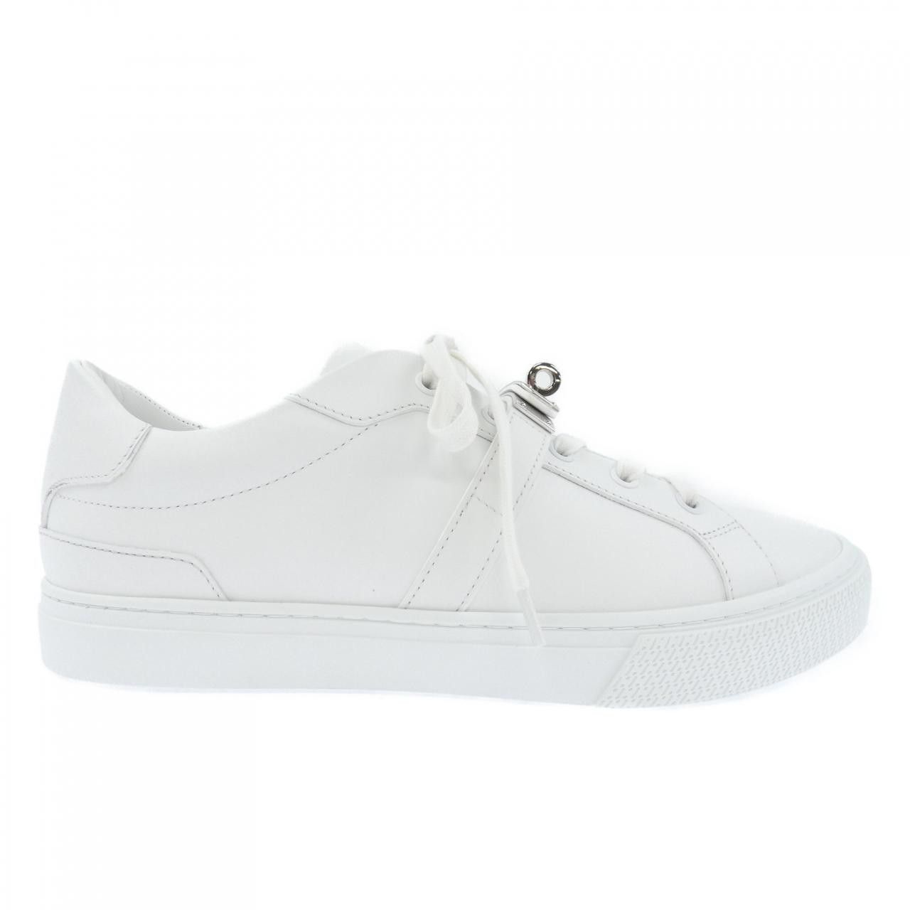 Hermes Hermes Hermes Day Kelly Buckle Calf Sneaker Leather Shoes DUTY FREE for USA Size ONE SIZE - 1 Thumbnail