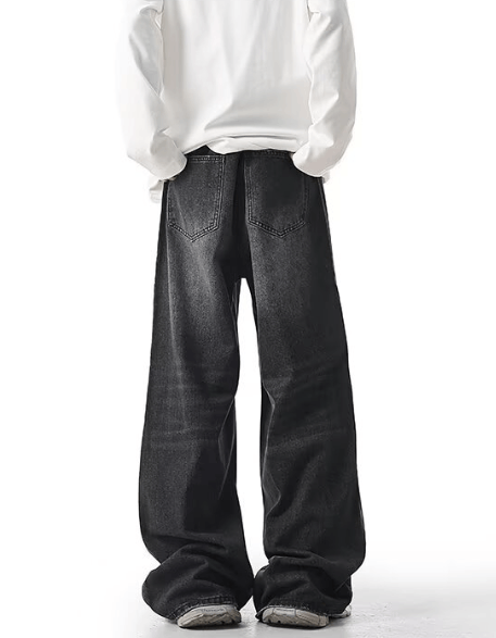 Japanese Brand × Jean Men's high street loose fashion jeans Size US 32 / EU 48 - 5 Thumbnail