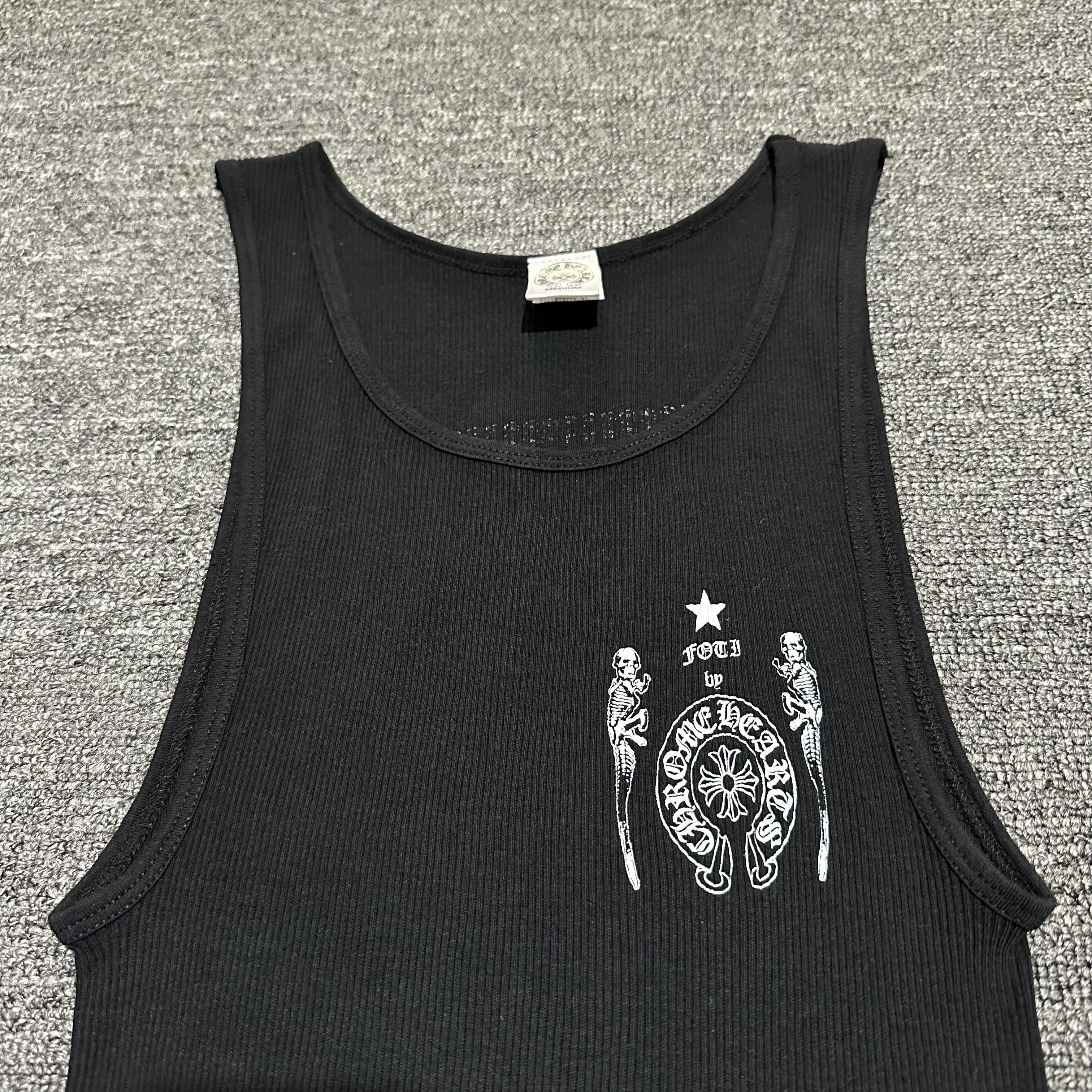 Chrome Hearts Chrome Hearts FOTI Tank Top Size US M / EU 48-50 / 2 - 2 Thumbnail