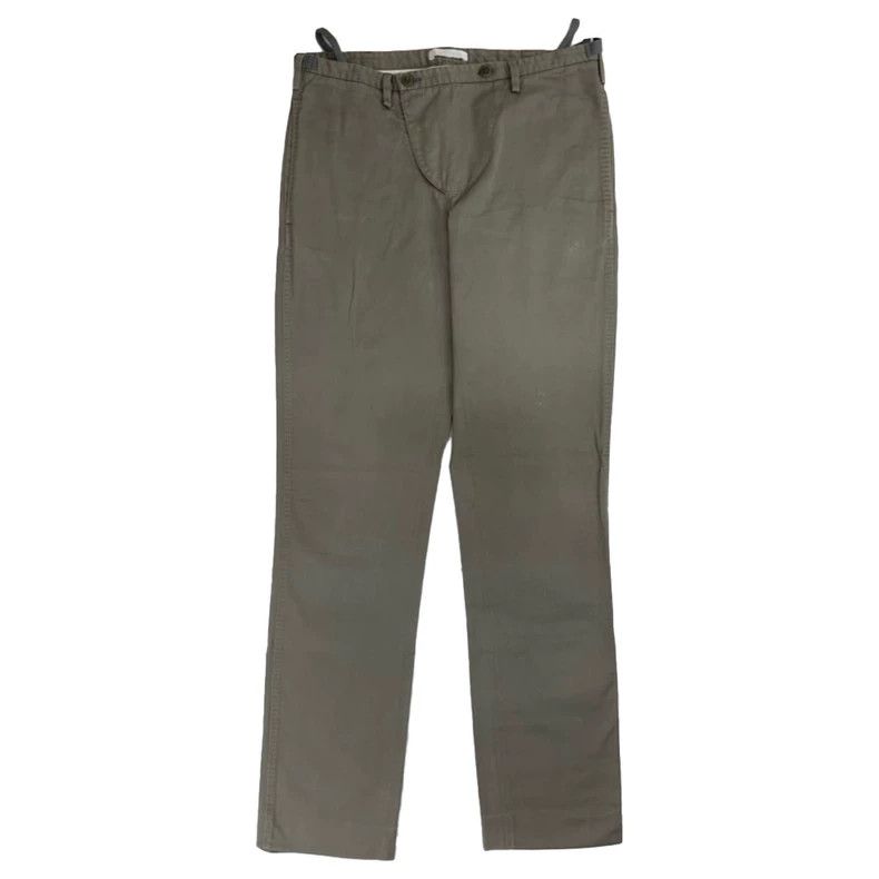 Helmut Lang HELMUT LANG size48 Double front pocket trousers sewn by han Size US 32 / EU 48 - 1 Thumbnail