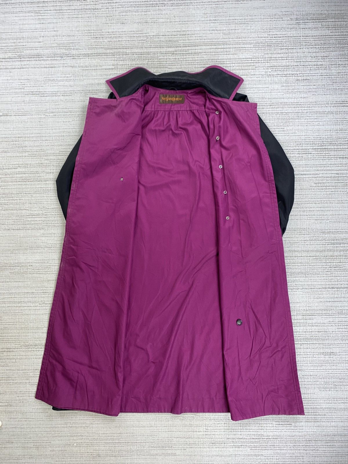 Yves Saint Laurent Vintage Yves Saint Laurent Asymmetrical Trench Coat Jacket Size US M / EU 48-50 / 2 - 7 Thumbnail