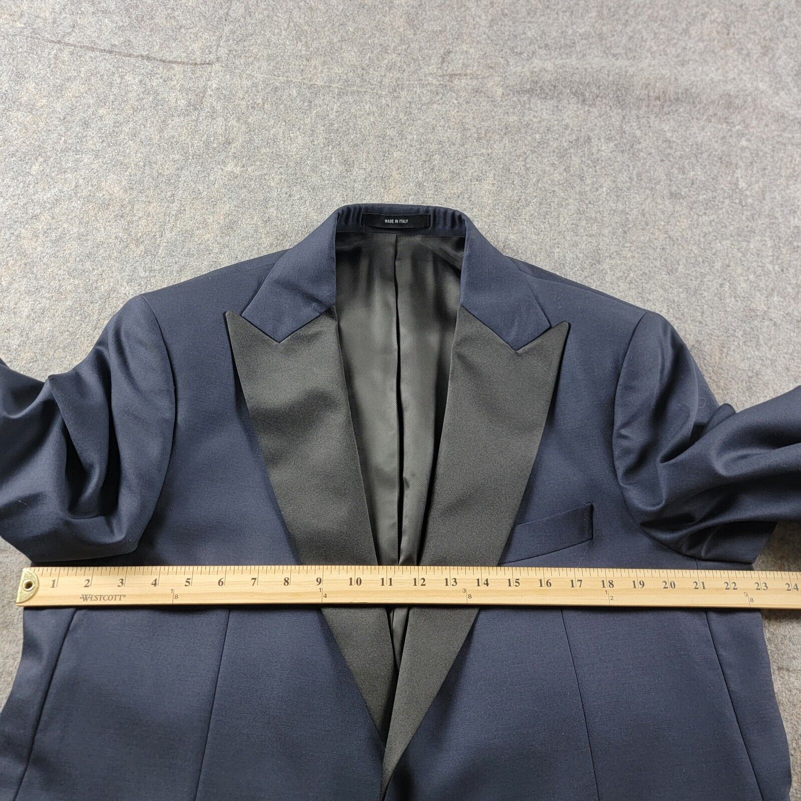 Todd Snyder Todd Snyder Italian Peak Lapel Wool Tuxedo Suit Blazer Size 46R - 6 Thumbnail