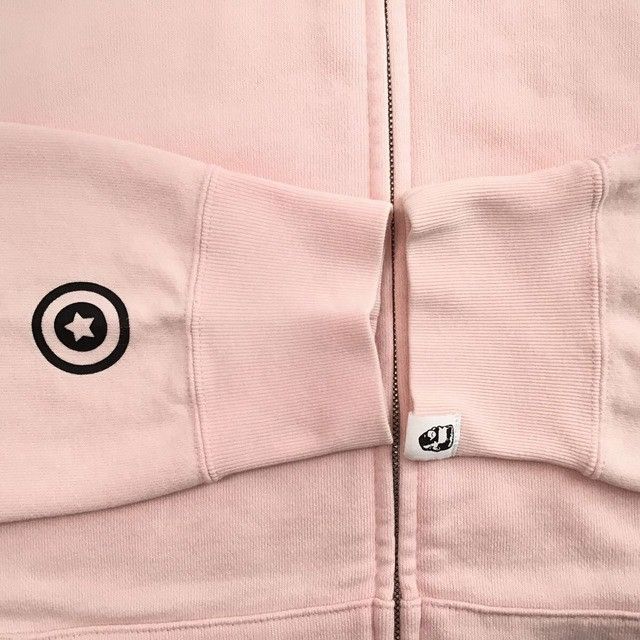 Bape × Nigo 🔥Vintage🔥 BAPE Pink Tiger full zip hoodie a bathing ape NIGO Size US M / EU 48-50 / 2 - 6 Thumbnail
