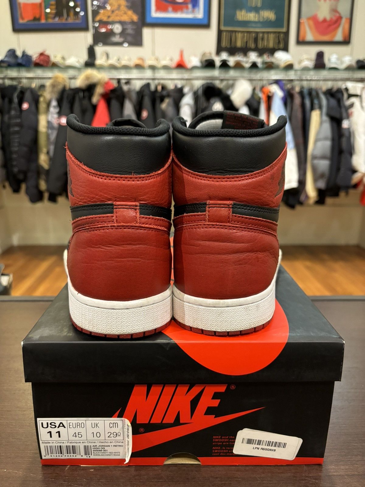 Jordan Brand Jordan 1 Retro High Bred (2016) Size US 11 / EU 44 - 4 Thumbnail