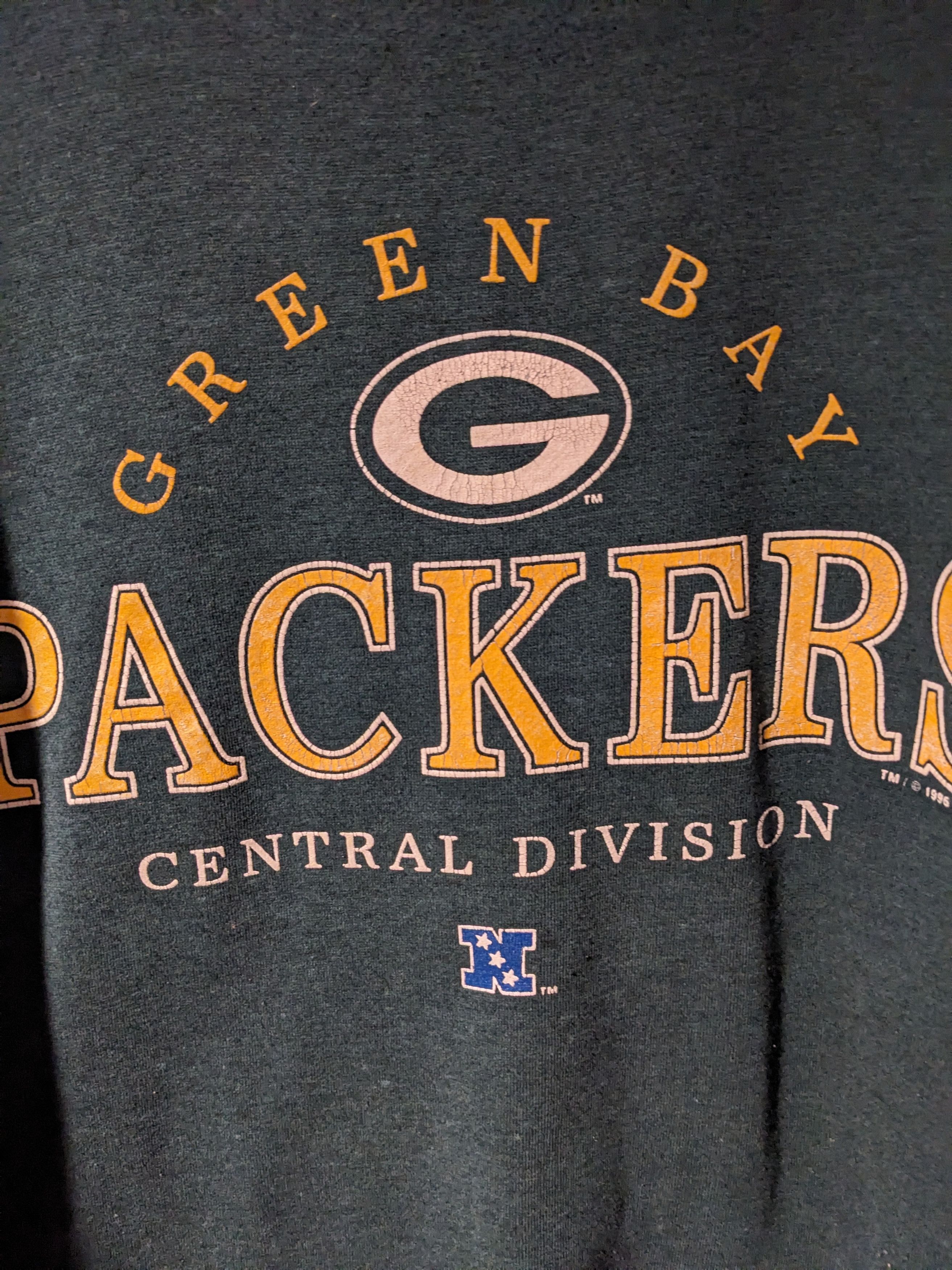 NFL × Vintage Vintage 1996 Green Bay Packers NFL Football Large Sweatshirt Size US L / EU 52-54 / 3 - 2 Thumbnail