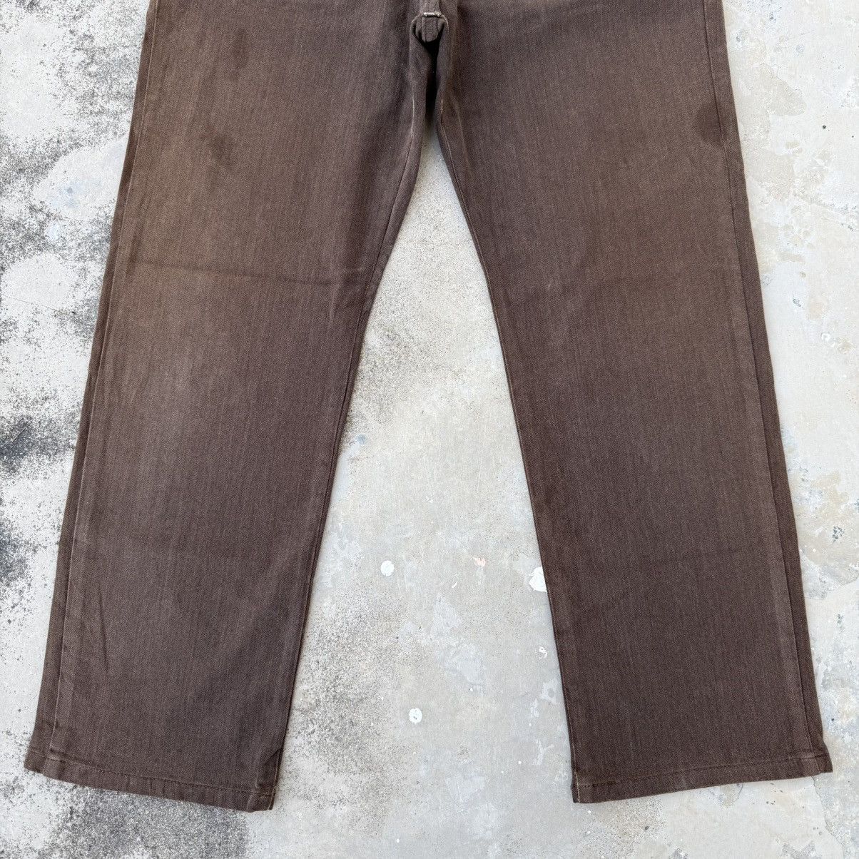 Edwin Vintage Edwin Dark Brown Denim Jean Pants W36 Size US 36 / EU 52 - 3 Thumbnail