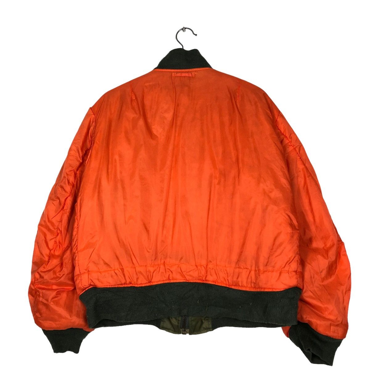 Japanese Brand 🔥RIOT RIOT VINTAGE BOMBER JACKET MA-1 REVERSIBLE MILITARY Size US M / EU 48-50 / 2 - 18 Thumbnail