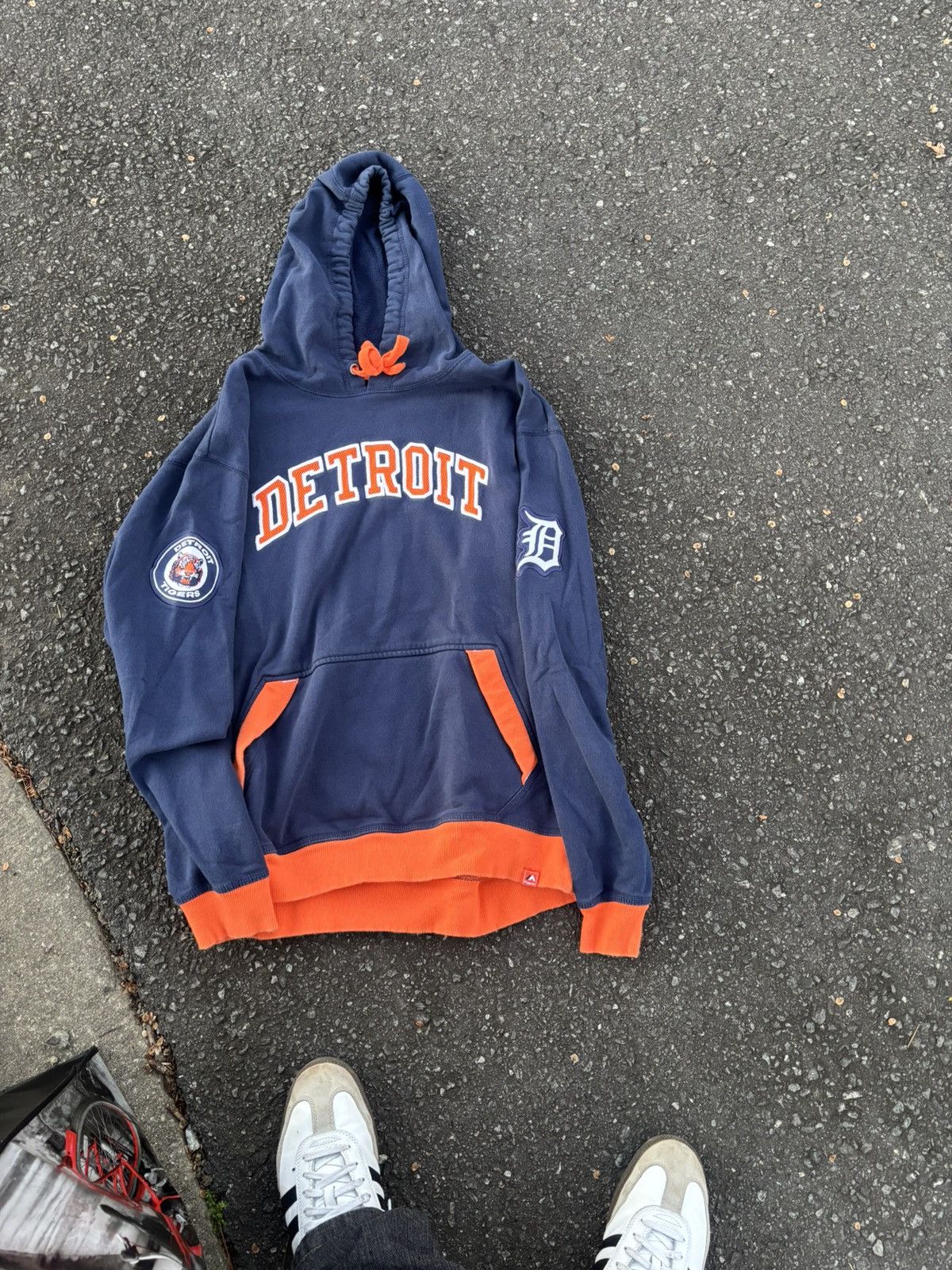 Nike × Vintage Y2K blue sports hoodie Size US L / EU 52-54 / 3 - 1 Thumbnail