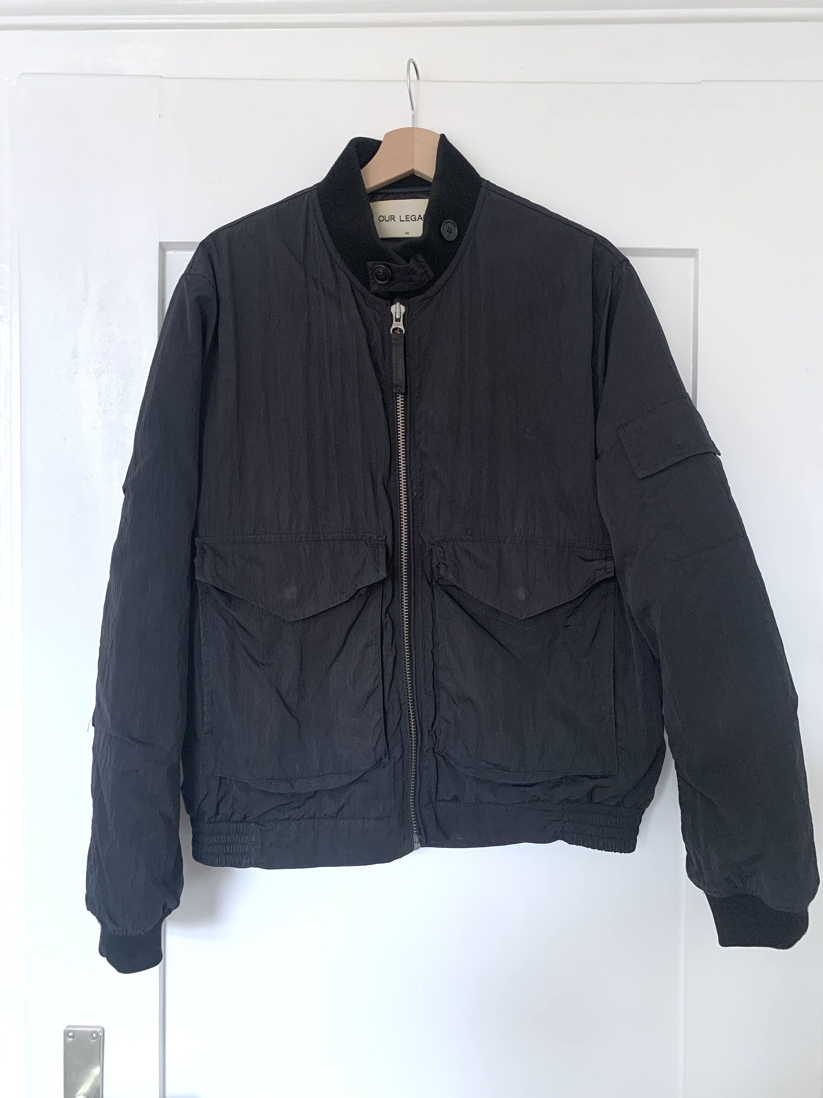 Our Legacy Black Wave Bomber Size US S / EU 44-46 / 1 - 2 Thumbnail