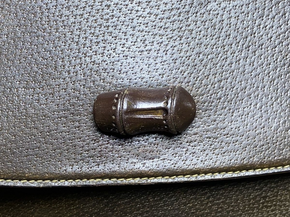 Gucci Gucci bamboo top-handle bag, vintage 1970s Size ONE SIZE - 12 Thumbnail