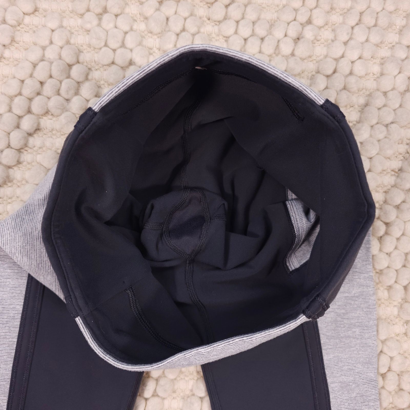 Lululemon Lululemon Wunder Under Coal / Wee Stripe White Sz 4/6/Small Size 27" / US 4 / IT 40 - 2 Thumbnail