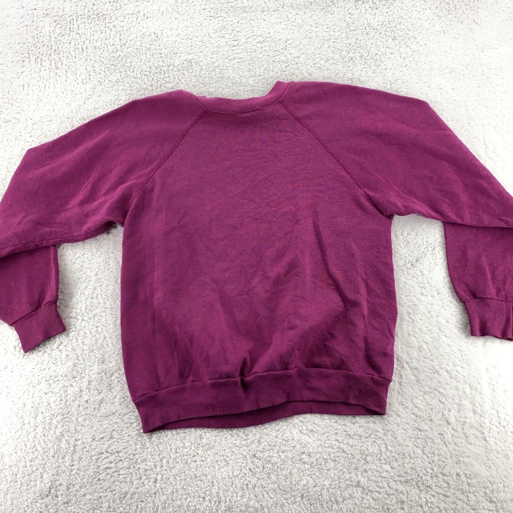 Tultex VINTAGE Tultex Purple Sweatshirt Crewneck Raglan Pullover XXS Short 90s Men XL? May not include extra. Size US L / EU 52-54 / 3 - 5 Thumbnail