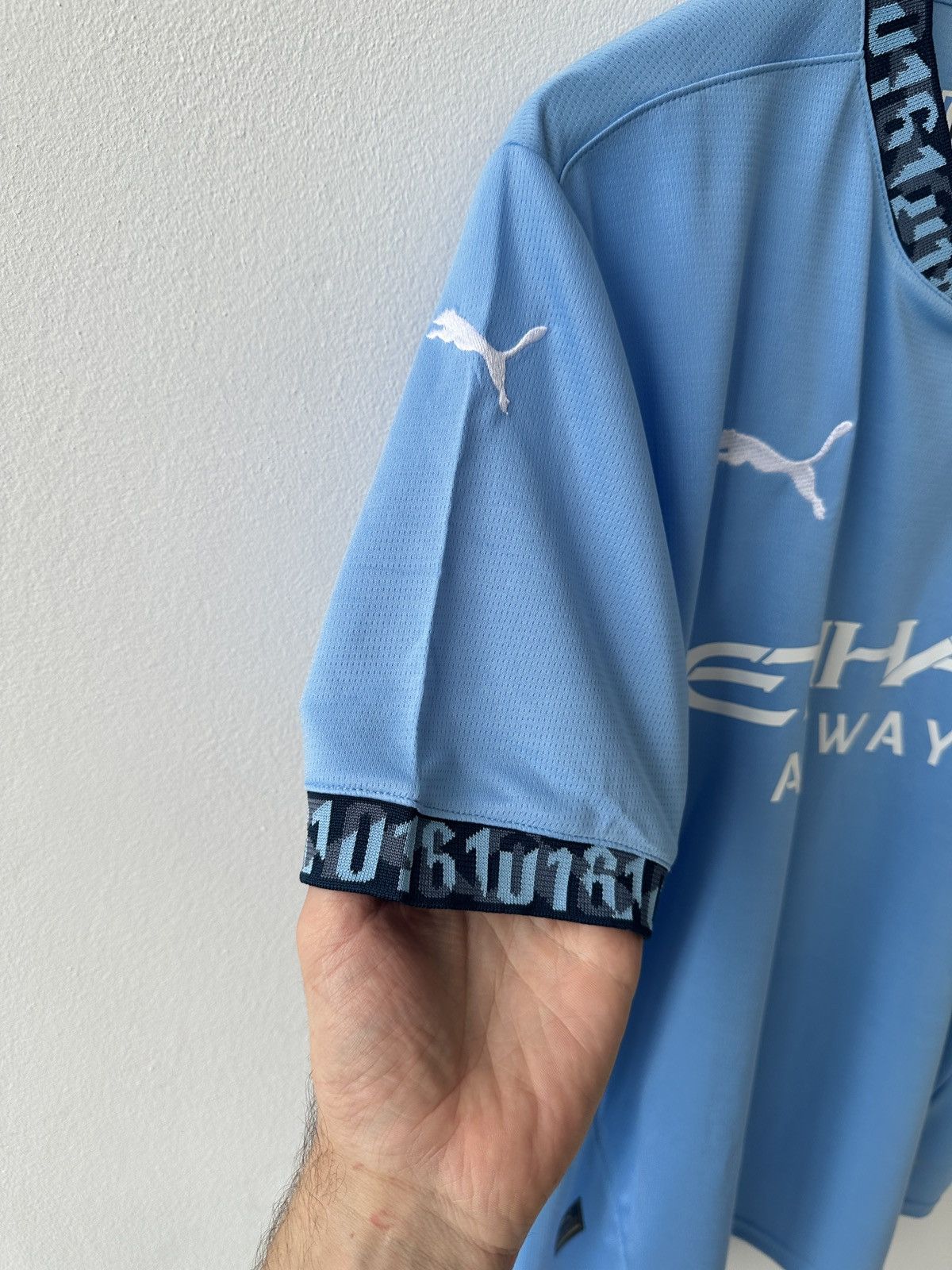 Puma Manchester City Home 24-25 Men's Soccer Jersey Puma size M Size US M / EU 48-50 / 2 - 8 Thumbnail