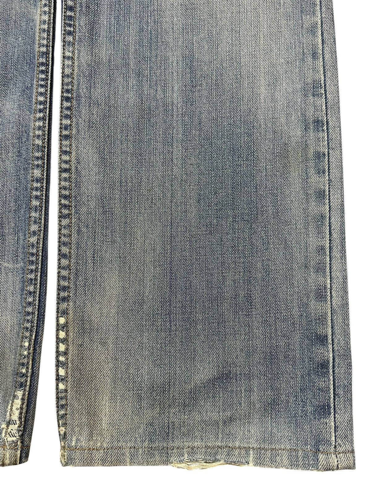 Levi's Vintage Levis 502 Regular Straight Faded Wash Distress Jeans Size US 31 - 8 Thumbnail