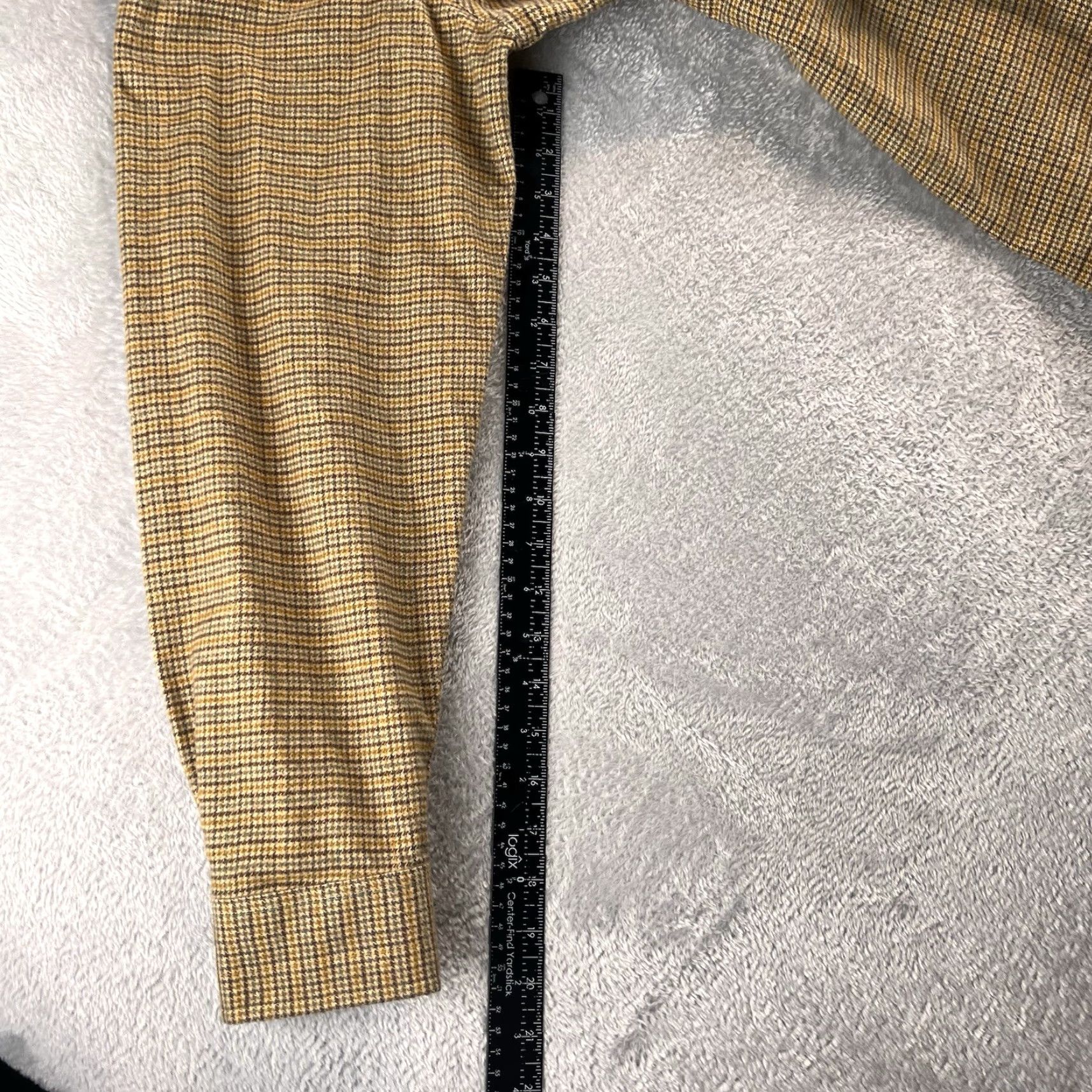 Vintage VINTAGE L.L. Bean Flannel Shirt Plaid Mens L Regular Beige Cotton Button-Up Long Sleeve Collared Pocketed Casual 90s 266840 Size US L / EU 52-54 / 3 - 6 Thumbnail
