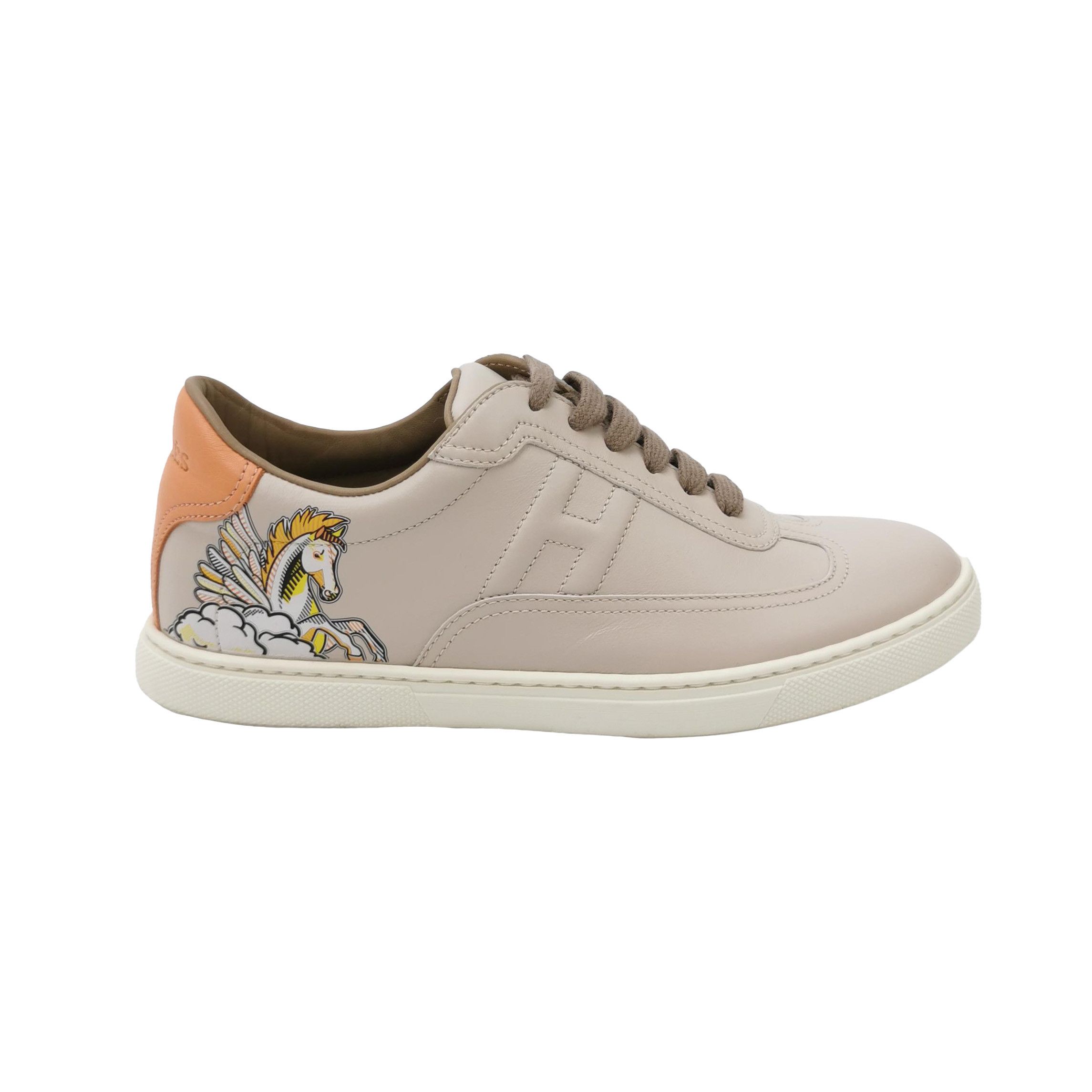 Hermes Hermes Women 5-5 Lowtop Sneakers Size US 5.5 / IT 35.5 - 1 Thumbnail