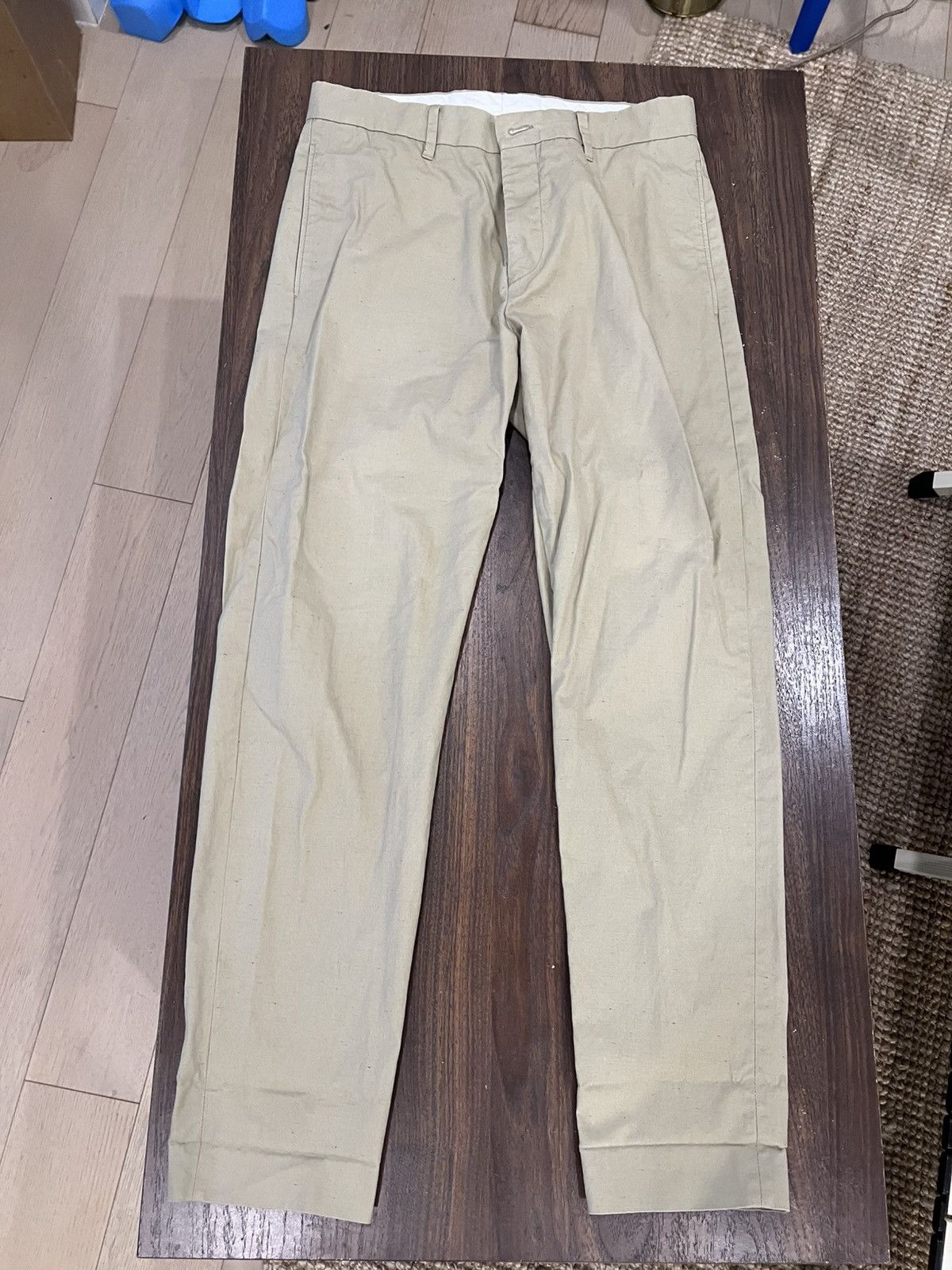 Acne Studios Acne Studios Khaki Trousers Size US 30 / EU 46 - 1 Thumbnail