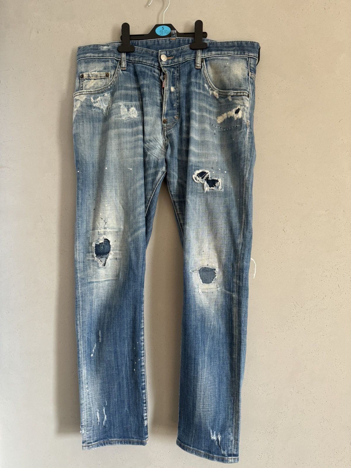 Designer × Dsquared2 Dsquared2 Denim Skater Jean Size US 34 / EU 50 - 1 Thumbnail