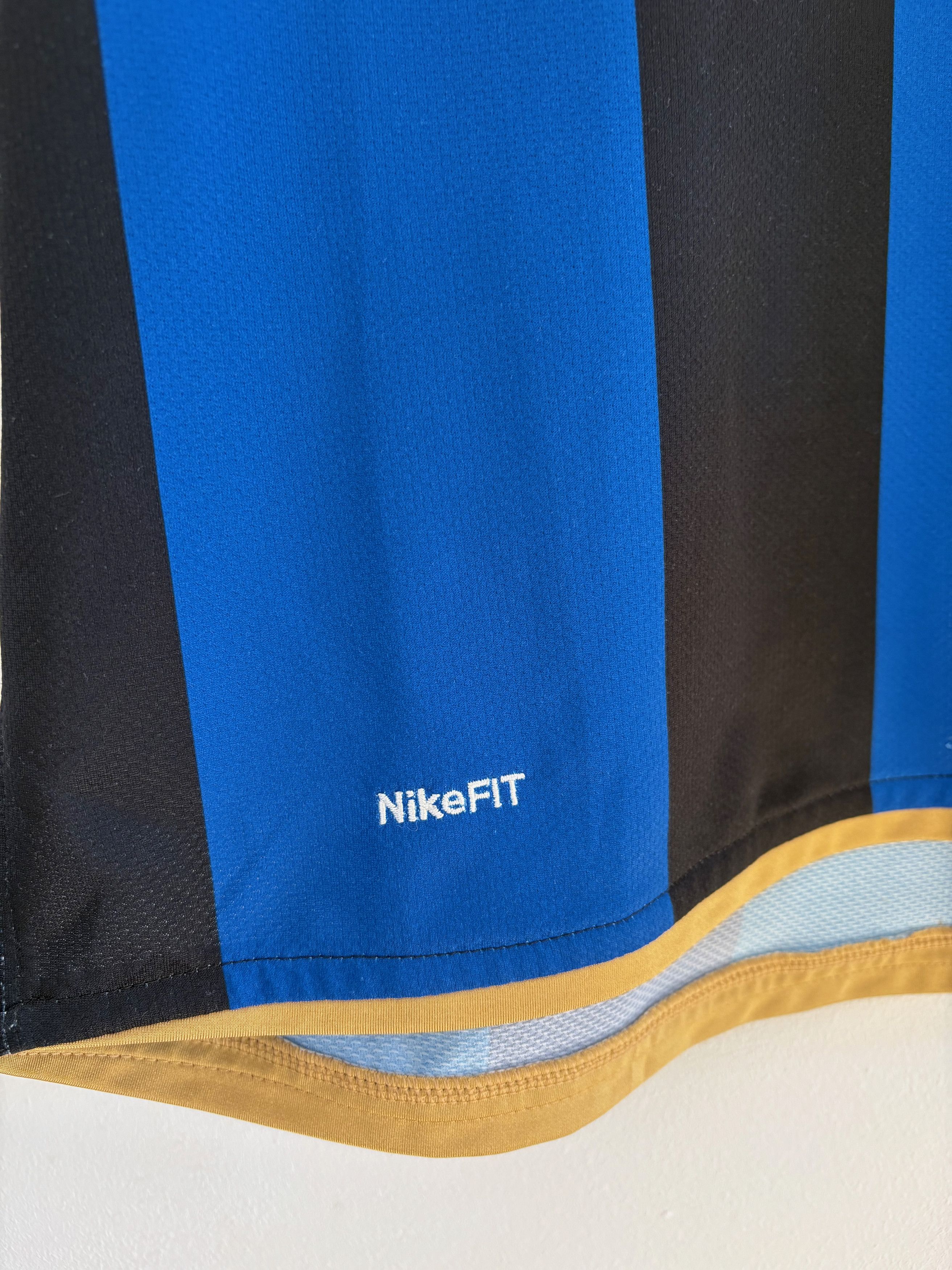 Nike Inter Milan 2008/09 Home Jersey - Figo #7 - Nike Fit Size US M / EU 48-50 / 2 - 7 Thumbnail
