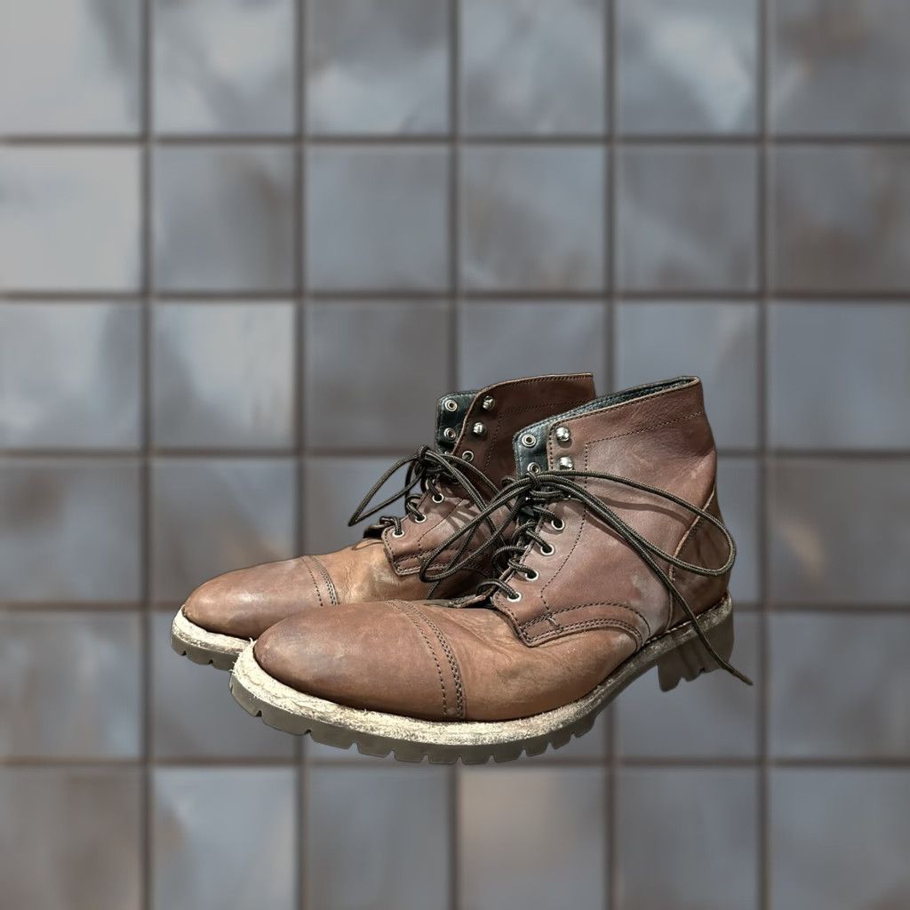 Thursday Boot Company VINTAGE? Thursday Boots Mens Boot 13 Leather Brown Lace Up Leather Upper US 13 Solid Shoes? Size US 13 / EU 46 - 1 Thumbnail