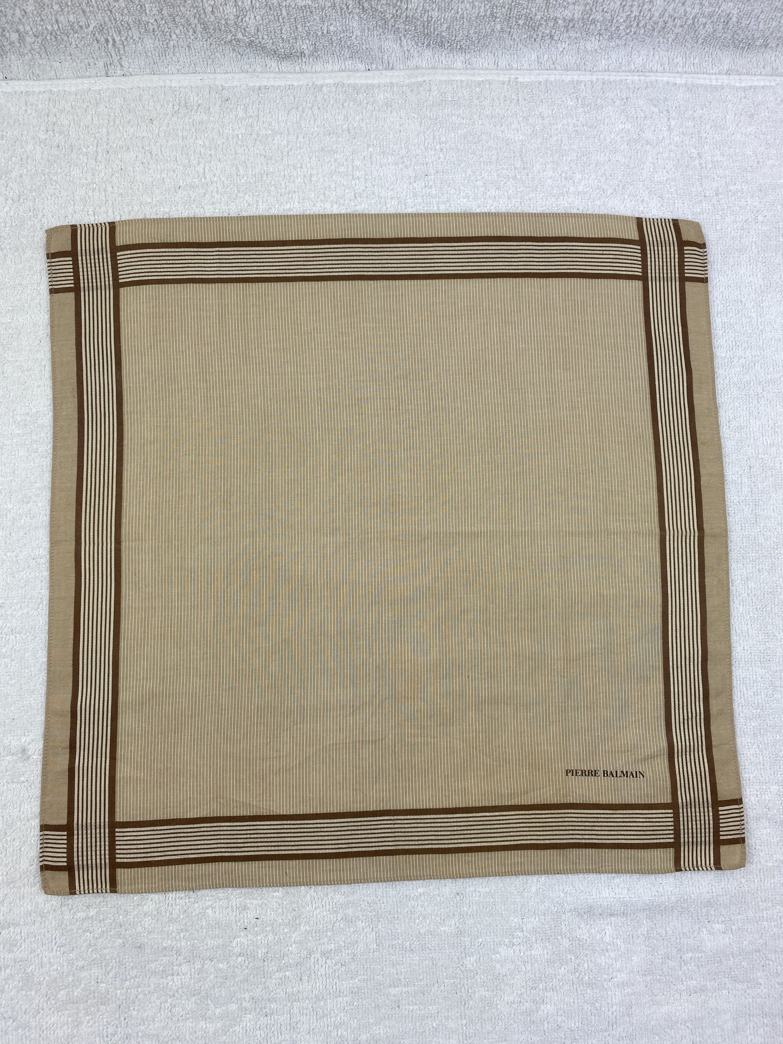 Pierre Balmain × Vintage Pierre Balmain Handkerchief / Bandana / Neckerchief Size ONE SIZE - 3 Thumbnail