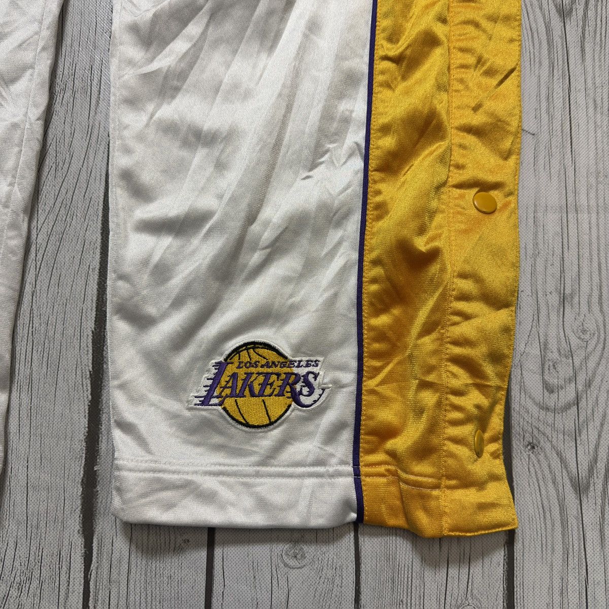 NBA × Nike × Vintage Vintage Los Angeles Lakers pants Size US 34 / EU 50 - 3 Thumbnail