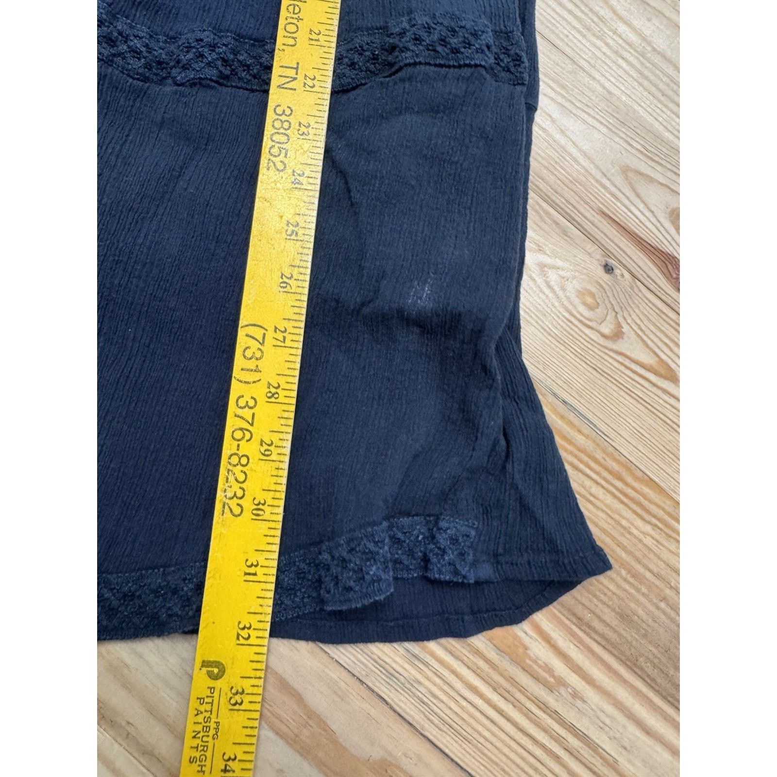 Other J Gee Women’s Vintage Black Lined Skirt Size Large Size 26" / US 2 / IT 38 - 4 Thumbnail