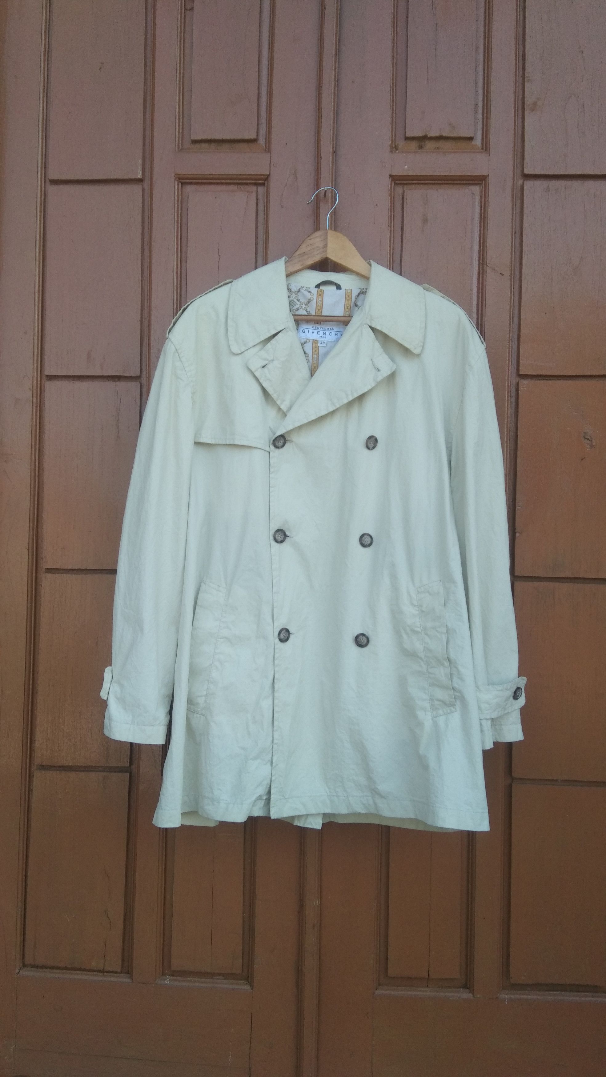 Givenchy Vtg Givenchy gentleman paris light coat jacket Size US M / EU 48-50 / 2 - 1 Thumbnail