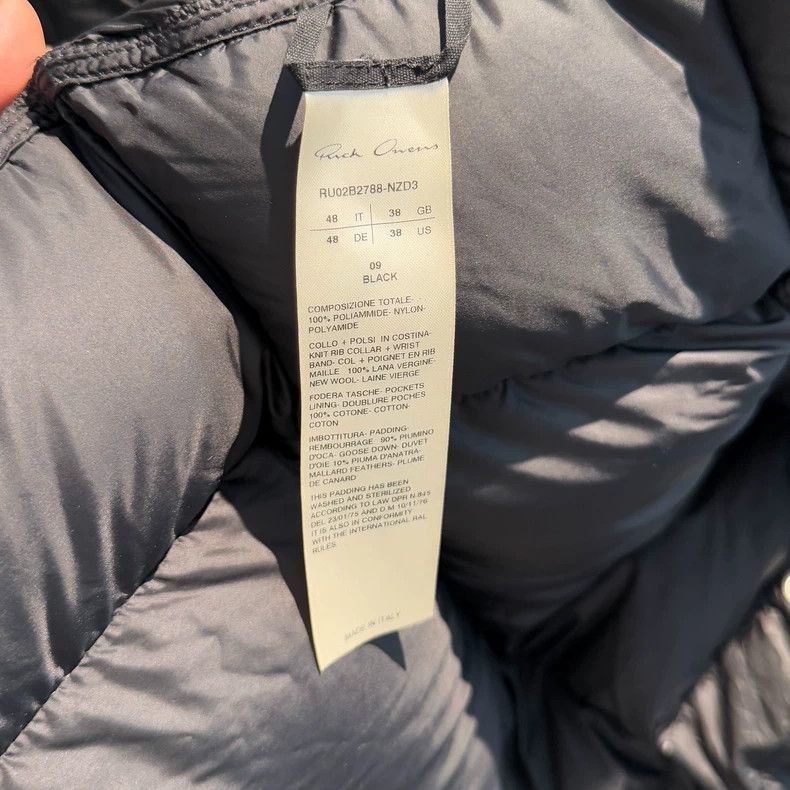 Rick Owens rickowens classic down jacket-2508 Size US L / EU 52-54 / 3 - 6 Thumbnail
