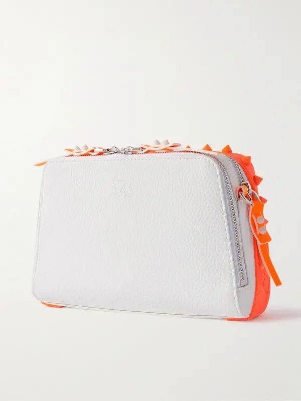 Christian Louboutin o1s1wg110125 Size: OS/Leather Messenger Bag in Orange Size ONE SIZE - 2 Thumbnail