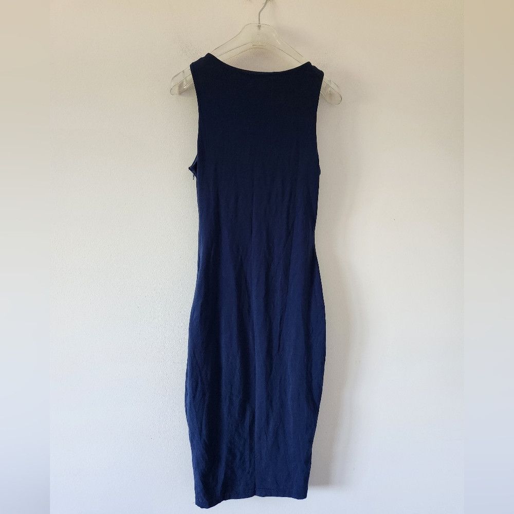 superdown SUPERDOWN | Carlina Square Neck Dress navy Sz SMALL Size S / US 4 / IT 40 - 3 Thumbnail