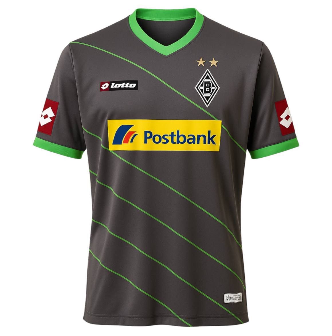 Lotto Sport 2011/12 BORUSSIA MONCHENGLADBACH #7 THIRD SOCCER JERSEY SZ M Size US M / EU 48-50 / 2 - 1 Thumbnail