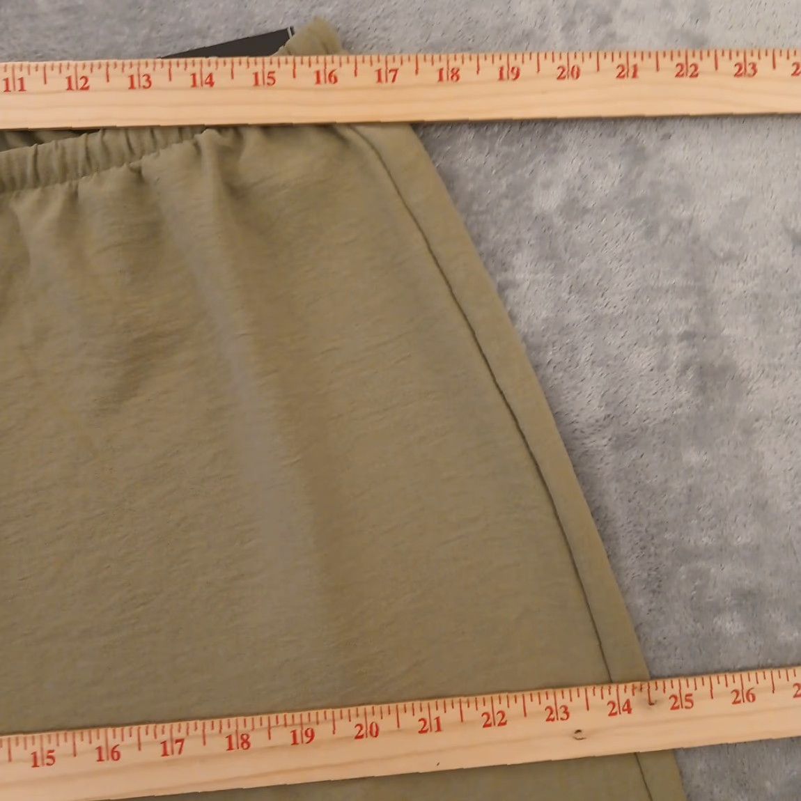 Adrianna Papell Adrianna Papell Pants Women's L Green Ankle Wide-Leg Drawstring Lightweight Size 36" / US 14 / IT 50 - 2 Thumbnail