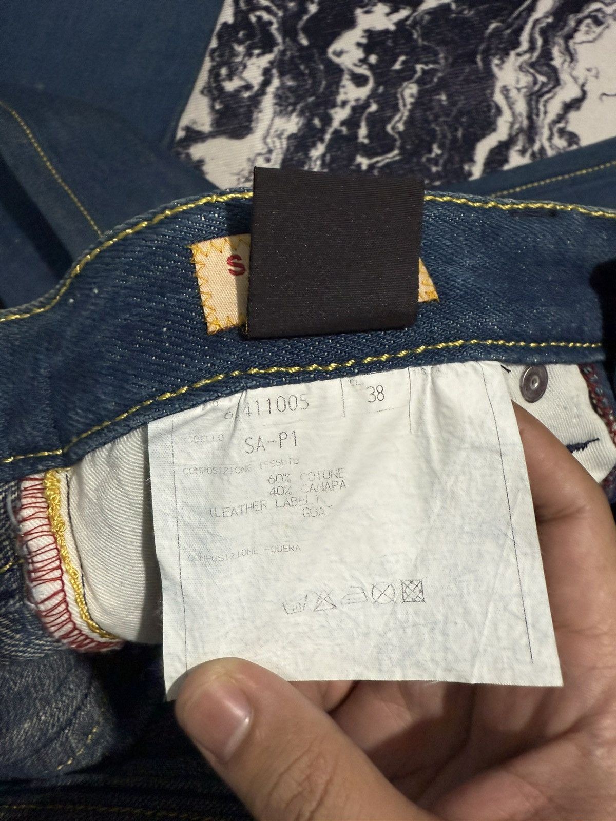 Japanese Brand Sabi sabi deluxe japanese brand jeans Size US 29 - 13 Thumbnail