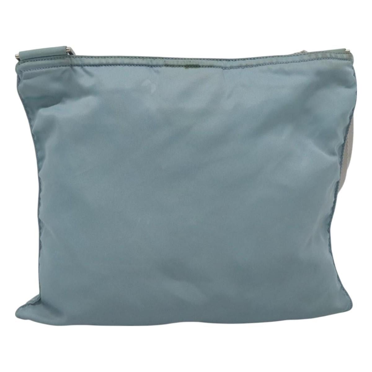 Prada PRADA Shoulder Bag Nylon Blue Silver Size ONE SIZE - 3 Thumbnail