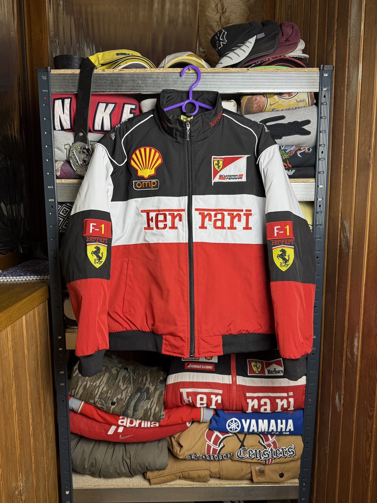 Ferrari Crazy FERRARI Marlboro racing jacket Size US L / EU 52-54 / 3 - 1 Thumbnail